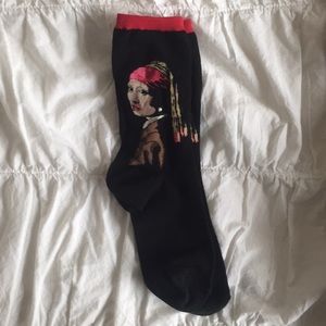 Girl with a Pearl Earring socks